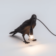 Gothic Raven Lamp Resin Bird - Vintage charm & dark elegance Carvallo