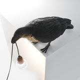 Gothic Raven Lamp Resin Bird - Vintage charm & dark elegance Carvallo