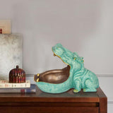 Hungry Hippo Förvaringsskål Färgglad Hemorganisatör för Sommervibbar Carvallo