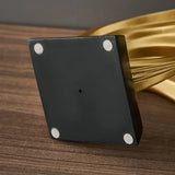 Lyxig Guldig Abstrakt Skulptur För Modern Heminredning Carvallo