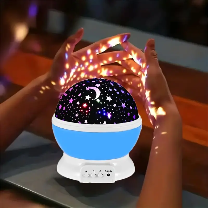 Magic Star Projektor Nattljus för Barnrum Atmosfär Carvallo