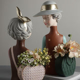 Mimosa Skulptur för Hem eller Kontor Vacker Dekorativ Konstverk Carvallo