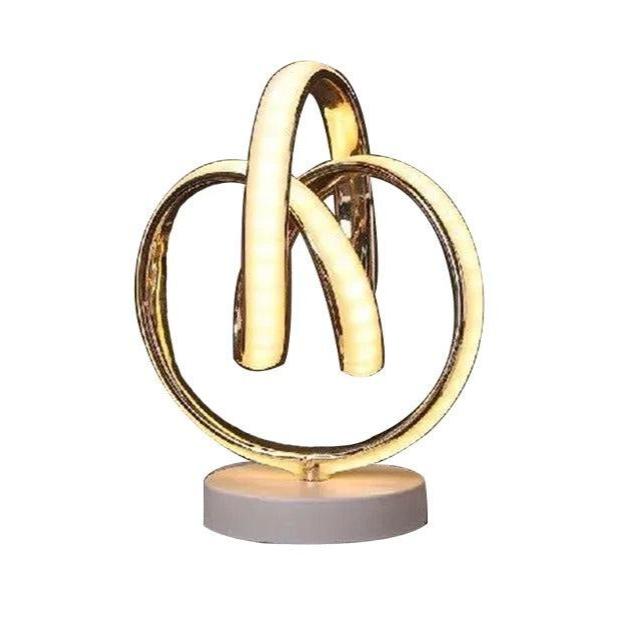 Minimalistisk LED Bordsbelysning - Böjd Design för Stylish Heminredning Carvallo