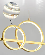 Modern minimalist LED pendellampor med fjärrkontroll Carvallo