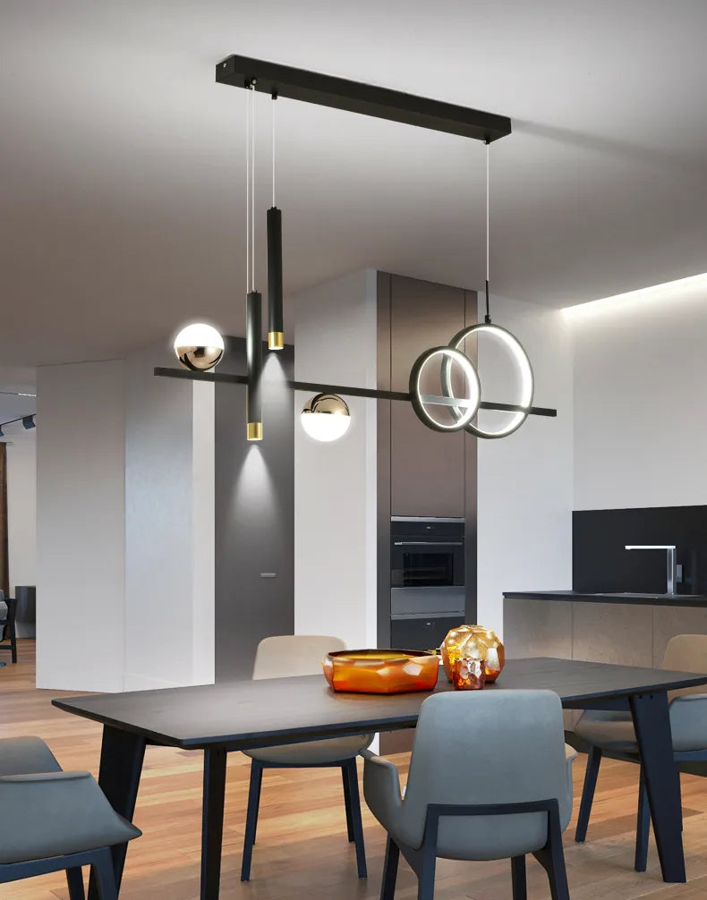 Modern minimalist LED pendellampor med fjärrkontroll Carvallo