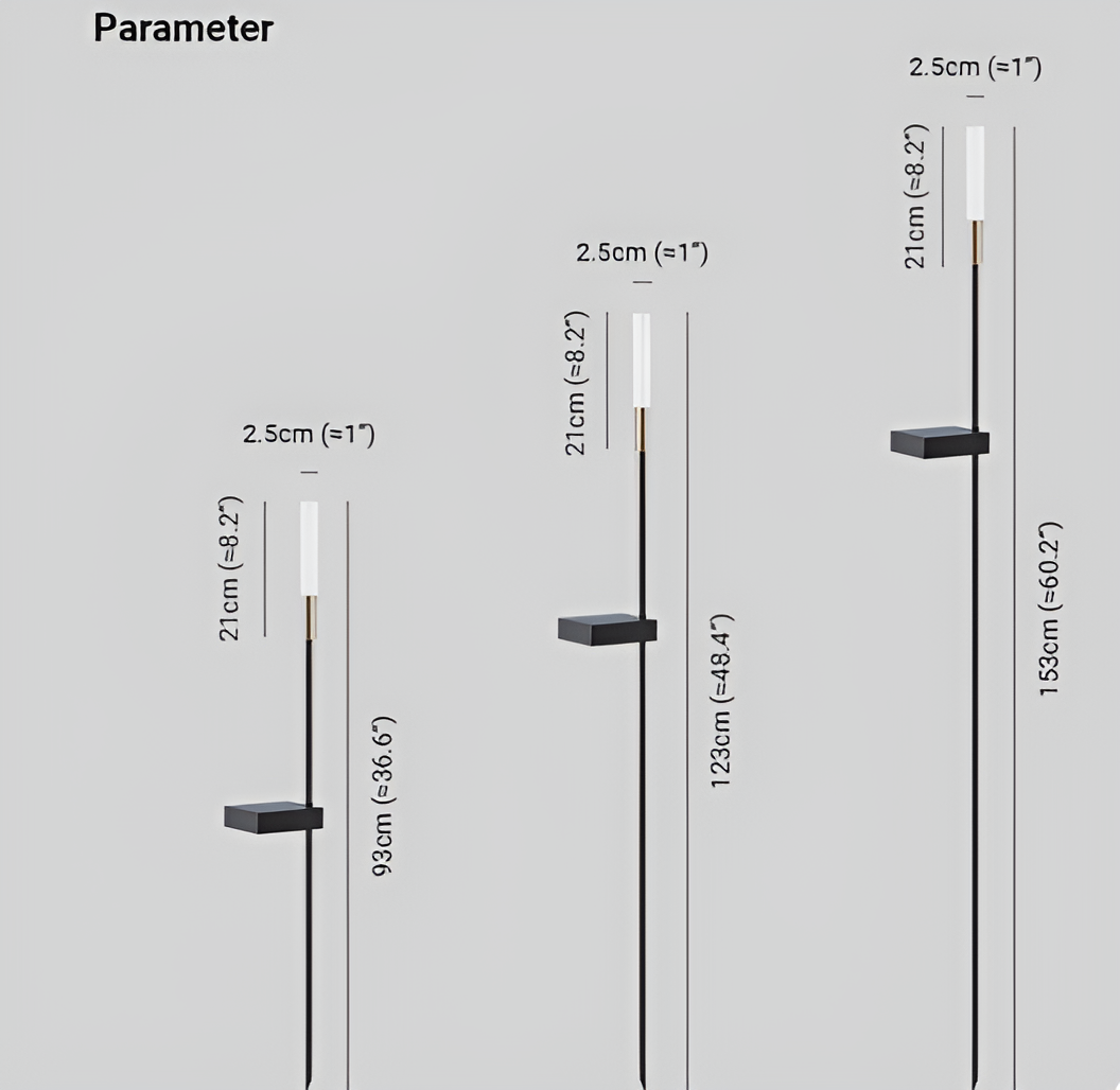 Moderna solenergidrivna utomhus LED-trädgårdsbelysning för enkel belysning Carvallo
