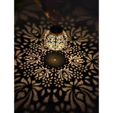 Hängande Solarlampa – Vattentät LED Pendellampa med Dekorativt Mönster Carvallo