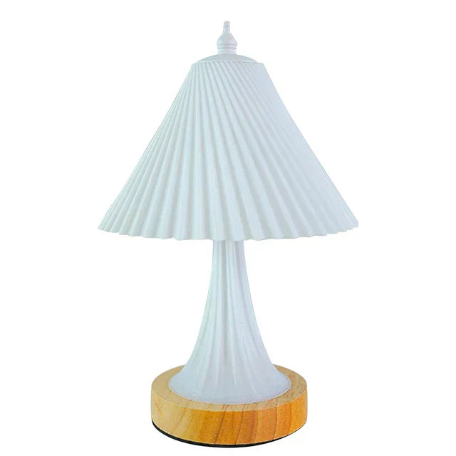 WoodGlow – Minimalistisk LED Bordslampa för Stämningsfull Belysning Carvallo