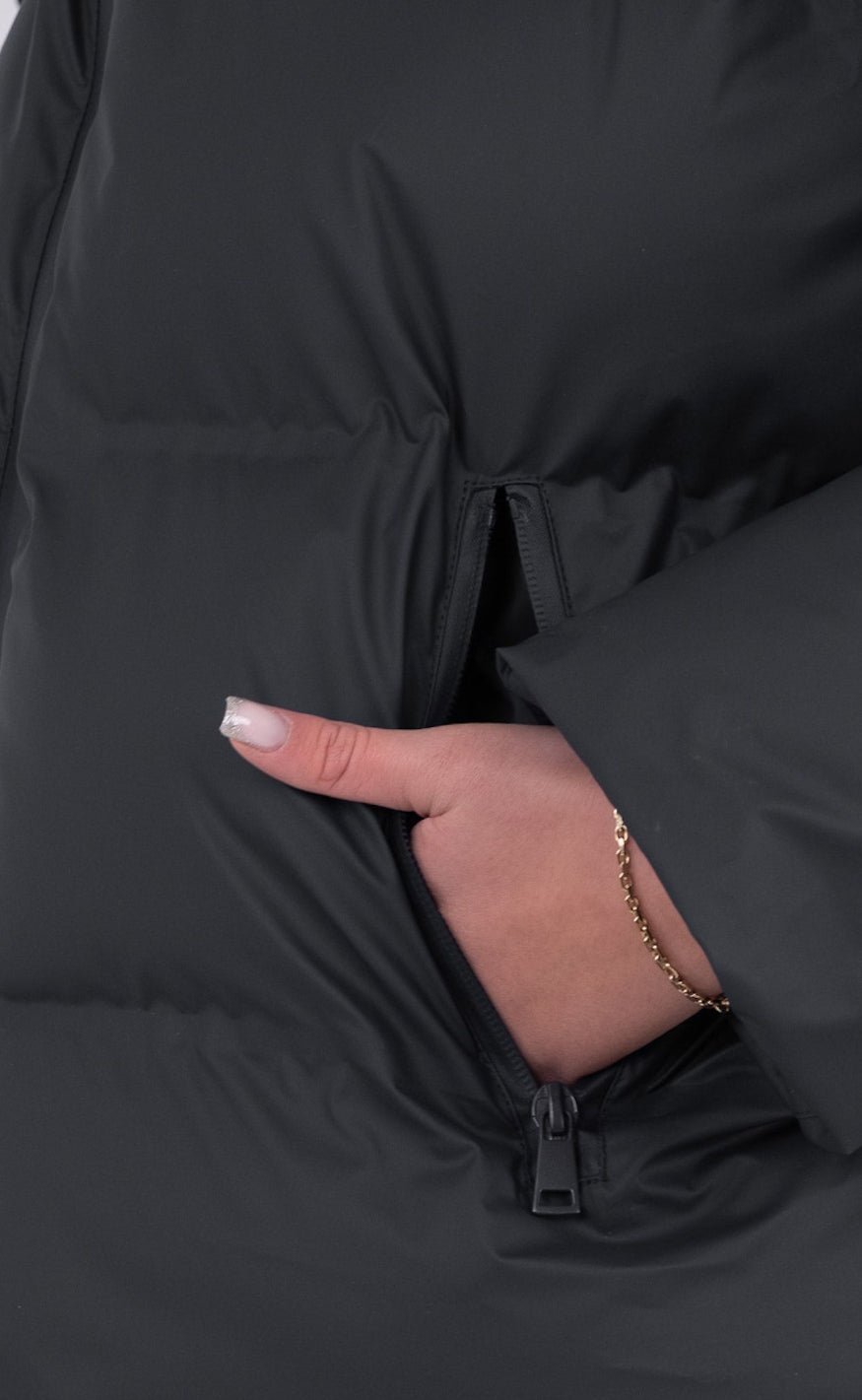 Dam Vinterjacka Modern Design Värmande Polyester-Kvinnors jackor-Bellasverige-Hemnix