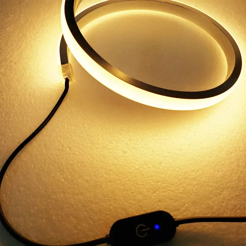 SerpentGlow - Stilig Snake LED-bordslampa med dimbar belysning Carvallo
