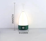 LuxeGlow - Modern Glas Bordslampa med Dimbar LED Belysning Carvallo