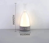 LuxeGlow - Modern Glas Bordslampa med Dimbar LED Belysning Carvallo