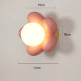 BloomLight - Vägglampa med Blomdesign och LED för Barnrum och Vardagsrum Carvallo