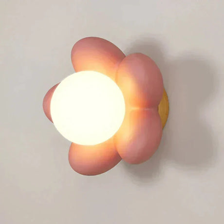 BloomLight - Vägglampa med Blomdesign och LED för Barnrum och Vardagsrum Carvallo
