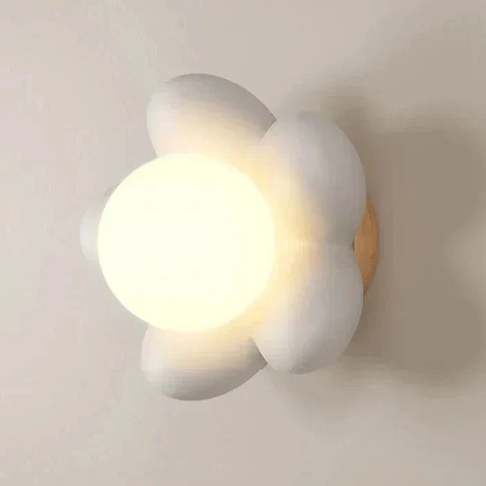 BloomLight - Vägglampa med Blomdesign och LED för Barnrum och Vardagsrum Carvallo