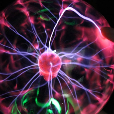 PlasmaSphere - Interaktiv plasmaskål för fascinerande ljusshower Carvallo