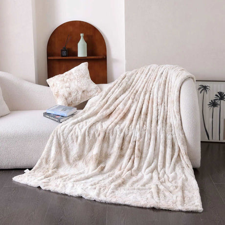 Carvallo – Dubbel-Lager Fluffy Sängöverkast med Lyxig Komfort Carvallo