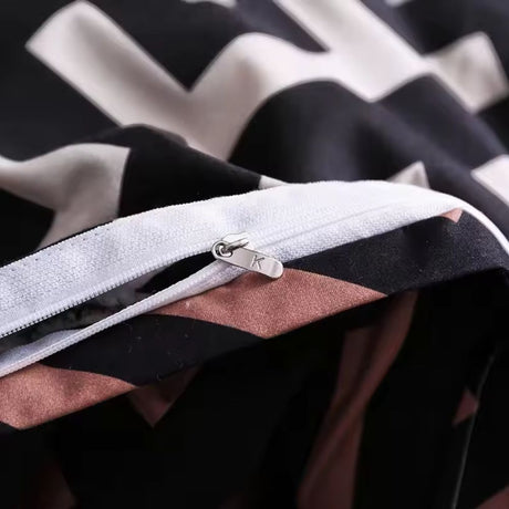 Noir Enigma Duntäcksfodral Set | 3 delar Duntäcksfodral Set Carvallo