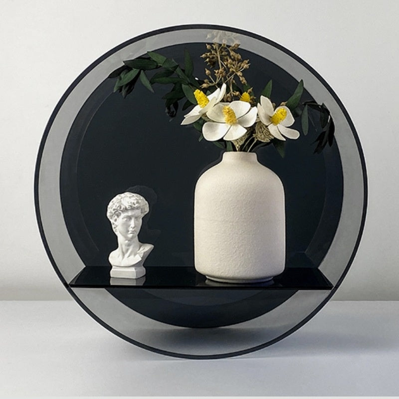 ShelfReat – Ren och modern vägghylla med elegant cirkulär struktur Carvallo