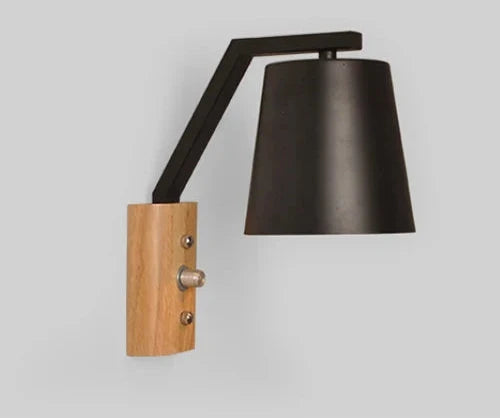 WoodLume – Modern LED Vägglampa i Trä för Vardagsrum och Sovrum Carvallo