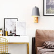 WoodLume – Modern LED Vägglampa i Trä för Vardagsrum och Sovrum Carvallo