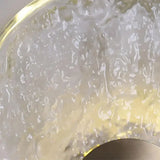 CrystalRing - Elegant LED Ring Vägglampa med Glasdetaljer – Modern Design Carvallo