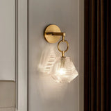 PrismGlow - Geometrisk vägglampa med smalt glasdesign för modern inredning Carvallo