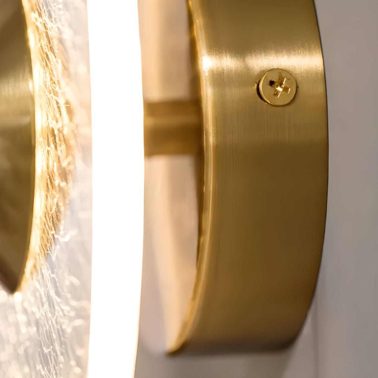 FlorenceGlow Light – Skandinavisk Rund LED-vägglampa Carvallo