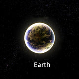 LunaGlow - Modern Månvandlamp Carvallo