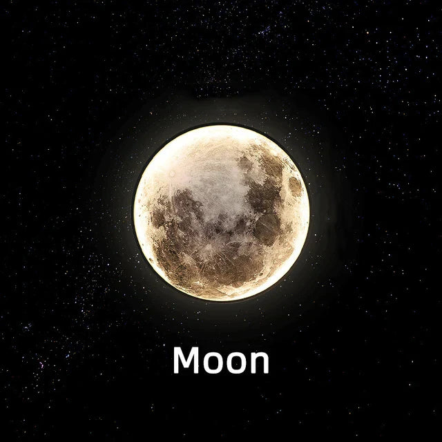 LunaGlow - Modern Månvandlamp Carvallo