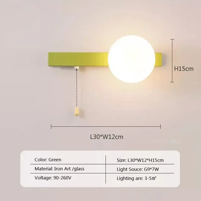 LumiNordic - Minimalistisk Vägglampa Carvallo