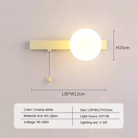 LumiNordic - Minimalistisk Vägglampa Carvallo