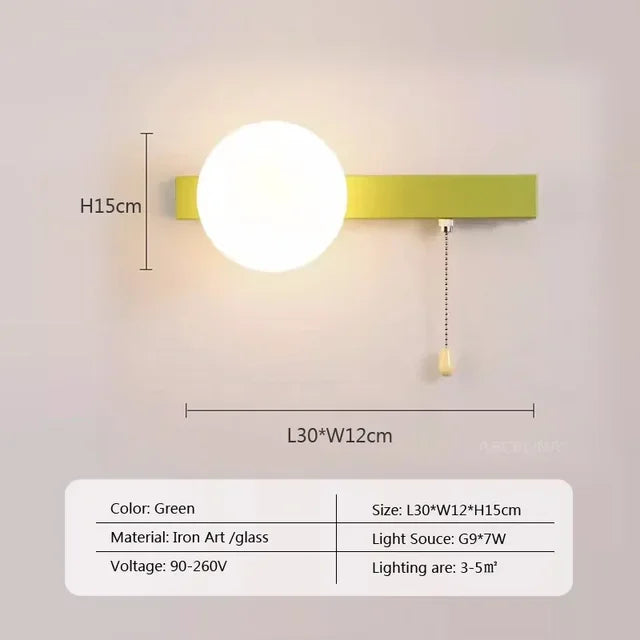 LumiNordic - Minimalistisk Vägglampa Carvallo