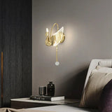 SwanGlow - Gyllene Svanelampa Modern LED Belysning Carvallo