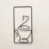 Brew Mood - Ästhetisk Kaffe Metall Väggdekoration Carvallo