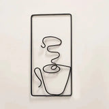 Brew Mood - Ästhetisk Kaffe Metall Väggdekoration Carvallo