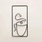 Brew Mood - Ästhetisk Kaffe Metall Väggdekoration Carvallo