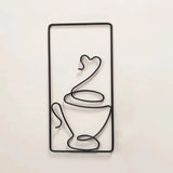 Brew Mood - Ästhetisk Kaffe Metall Väggdekoration Carvallo