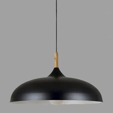 Skandinavisk Pendellampa | Ek & Järn | Justerbar Höjd | E27 Lampa | Minimalistisk Nordisk Design Carvallo