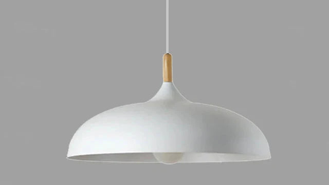 Ekfärgad Taklampa med Skandinavisk Charm Carvallo