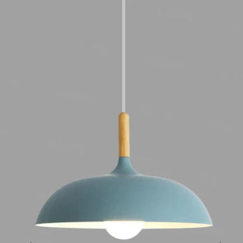 Skandinavisk Pendellampa | Ek & Järn | Justerbar Höjd | E27 Lampa | Minimalistisk Nordisk Design Carvallo