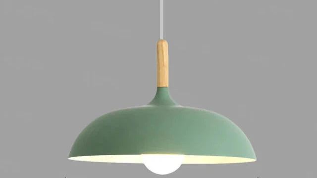 Ekfärgad Taklampa med Skandinavisk Charm Carvallo