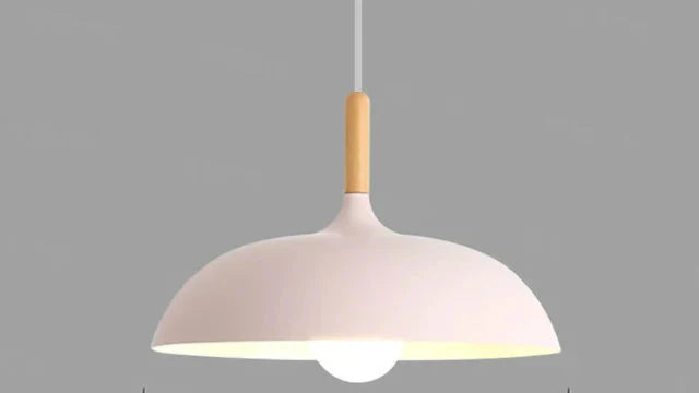 Ekfärgad Taklampa med Skandinavisk Charm Carvallo