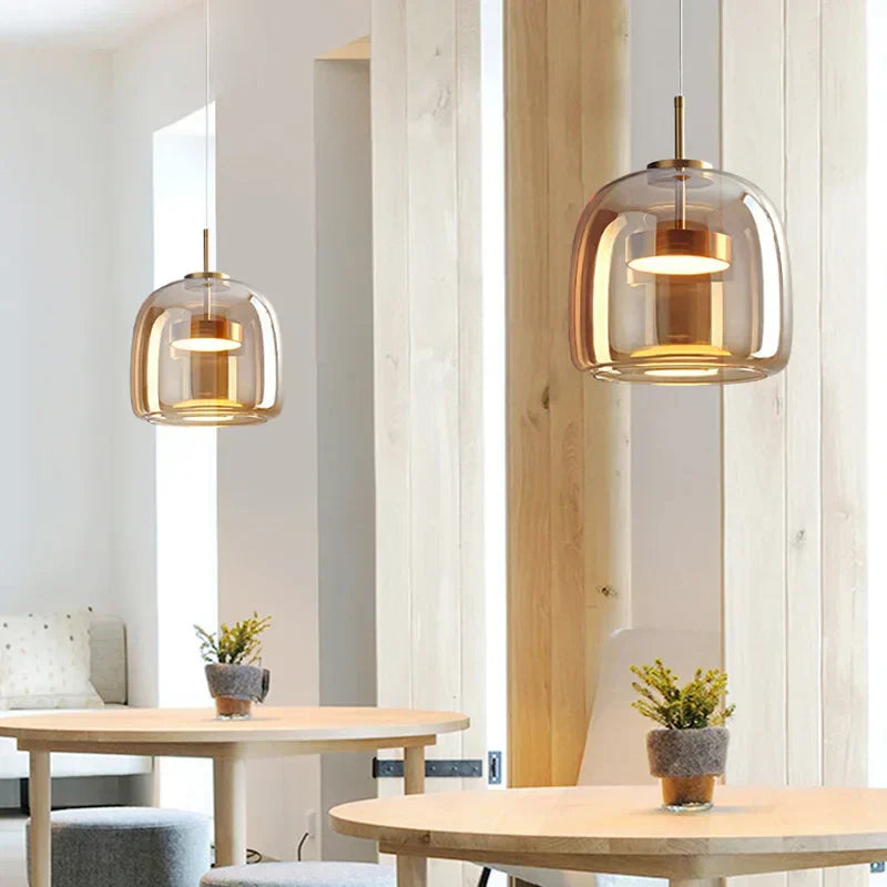 TransparantLicht - Minimalistisk Glas Hänglampa Carvallo