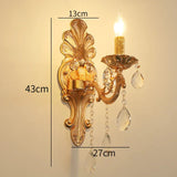 KristallLume - Lyxig Kristall Vägglampa Carvallo