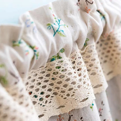 Nordic Bloom Kök Skåp Gardin Carvallo