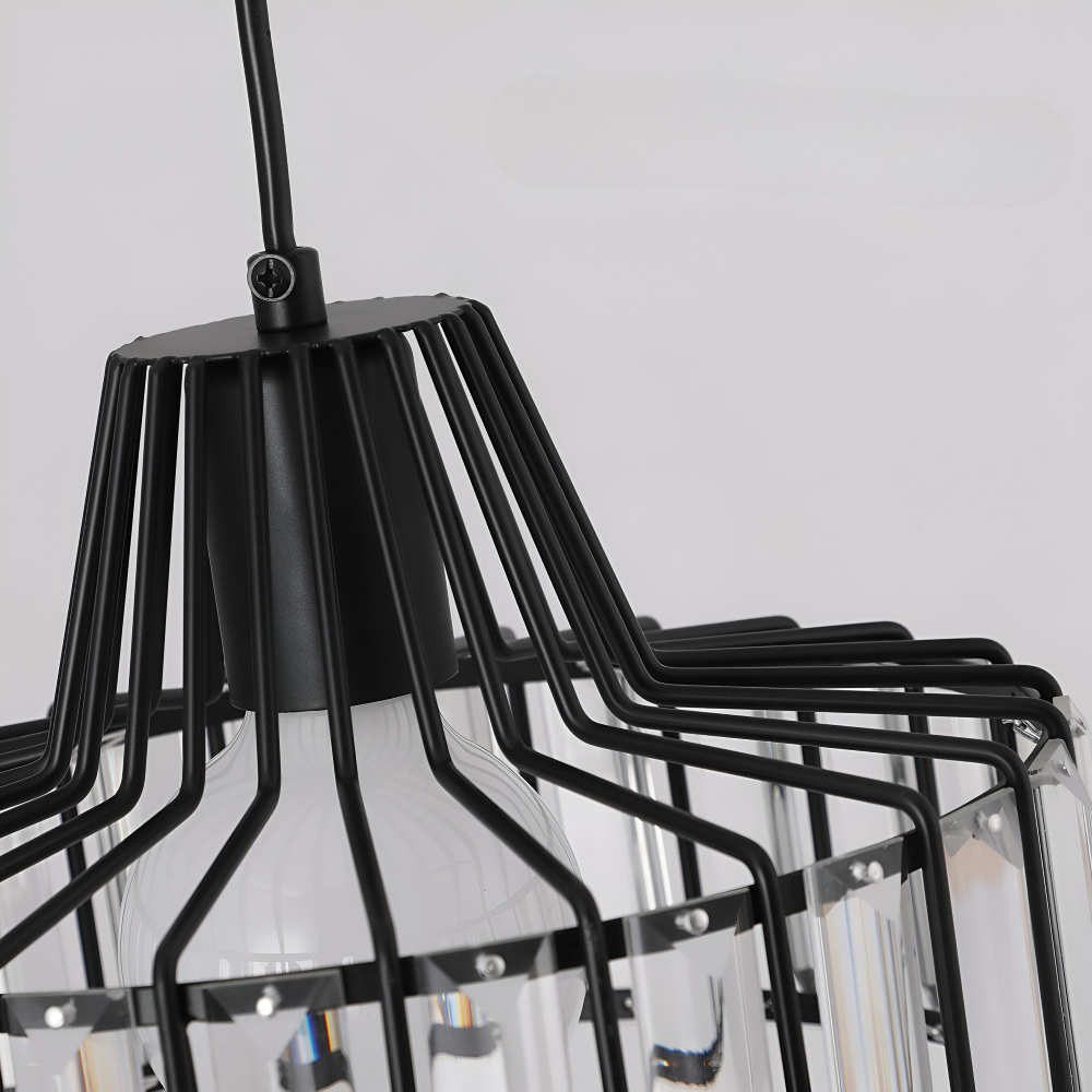 LuxeNord Crystal Pendellampa – Modern LED Taklampa i Elegant Design Hemnix