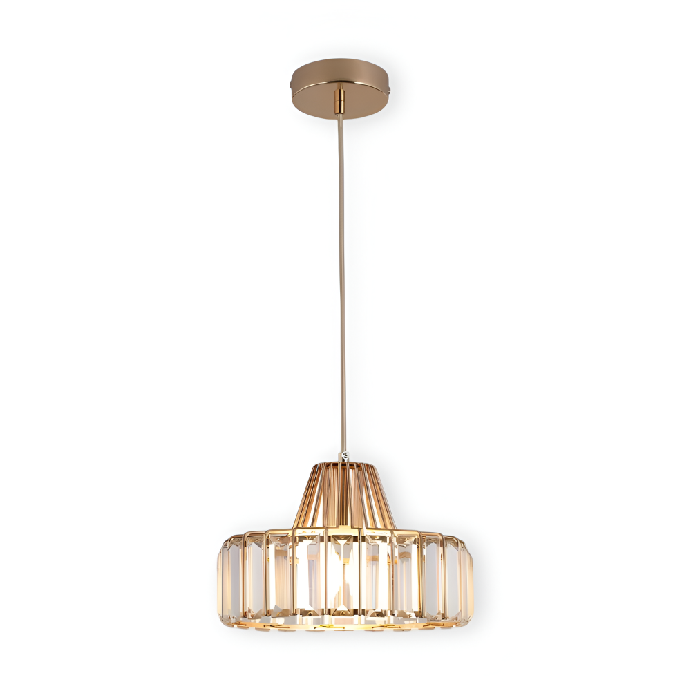 LuxeNord Crystal Pendellampa – Modern LED Taklampa i Elegant Design Hemnix