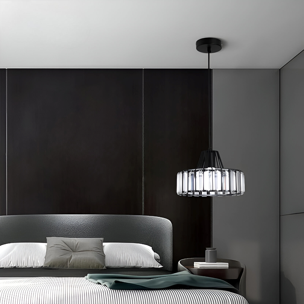 LuxeNord Crystal Pendellampa – Modern LED Taklampa i Elegant Design Hemnix