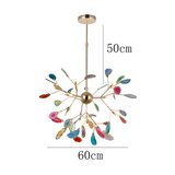 Nordic Agate Stone Chandelier | Modern Chandelier Light | Unique Home Decor | Metal | 11.8"–23.6" Carvallo